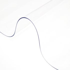 VEVOR 96 x 46 Inch Clear Table Cover Protector, 2mm Thick Clear Desk Protector Table Pads, Plastic Tablecloth Table Protector for Dining Room Tab